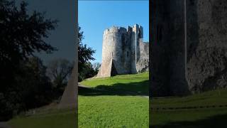 Chepstow Castle in Monmouthshire South Wales 🇬🇧 111024 [upl. by Gladdie]