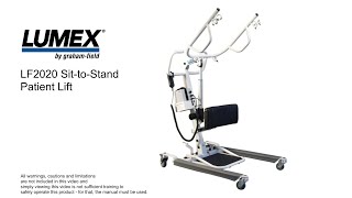 Lumex® SittoStand Patient Lift [upl. by Edik47]