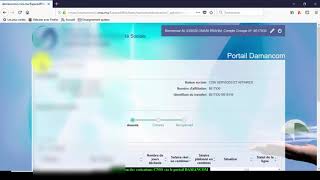 DAMANCOM La télédéclaration et le Télépaiement des cotisations CNSS [upl. by Adnoved517]