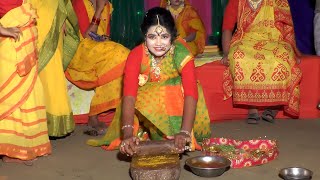 হলুদ বাটো মেন্দি বাটো বাটো ফুলের মৌ  Bangladeshi Village Wedding  Biyer Gaan  গ্রামের বিয়ে [upl. by Cob877]