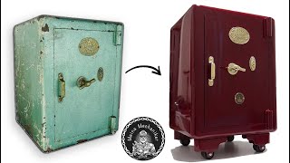 1930s Antique Sentry Safe Restoration  Perfect Restoration [upl. by Edison]