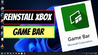 How To Uninstall and Reinstall Xbox Game Bar In Windows 11 To Fix Issues [upl. by Alyt]