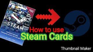 How to use Steam Cards 1 Min Learning [upl. by Rozele]