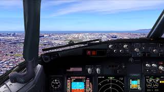 FSX with Google Earth Scenery [upl. by Erinn297]