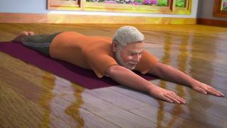 Yoga with Modi  Bhujangasana Hindi [upl. by Rede]