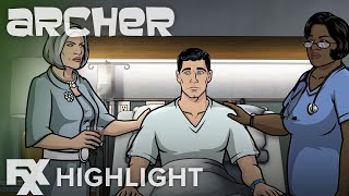 Archer  Season 10 Ep 9 Archer Wakes Up Highlight  FXX [upl. by Atnod224]