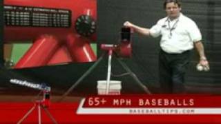 The Heater Baseball amp Softball Pitching Machine [upl. by Nylidnarb]