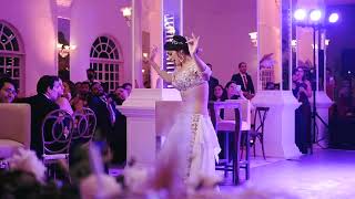 Wedding Show  Marielas Bellydance improvisation to Batwanes Beek by Warda [upl. by Gregorius]