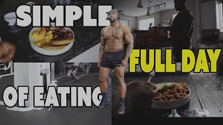 My Easy 3500 Calorie Day Full Day of Eating amp Training [upl. by Ecnerret]