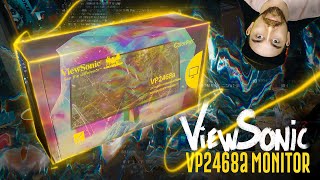 Digital Artist Unboxing  Review of ViewSonic VP2468a 2021 [upl. by Eilesor]