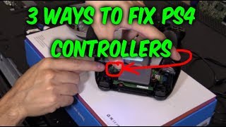 3 WAYS TO FIX PS4 CONTROLLER Not Working Doesnt Charge Wont Connect [upl. by Iadrahs]