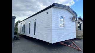 Nowy domek holenderski 56m2 trzy sypialnie  DMK Mobile home 14x4m three bedrooms [upl. by Rosana]