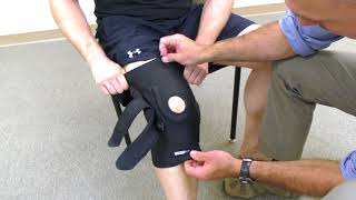 Lateral J Knee Brace Fitting  How to Properly Fit a Patella Lateral J Knee Brace [upl. by Nabi]