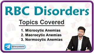 Disorders of RBCs  Robbins Pathology  Macrocytic anemias Microcytic anemias amp Normocytic anemias [upl. by Esylla]