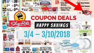 Shoprite Coupon Deals March 4  10 2018 Weekly Ad [upl. by Enived]