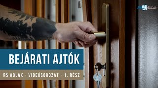 🚪Bejárati ajtók  RS Ablak videósorozat  1 rész⭐ [upl. by Hedgcock]