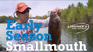 Early Season Smallmouth Bass [upl. by Essie797]