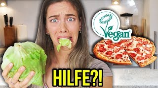 Als FLEISCHESSER 1 Woche VEGAN essen… Experiment Mukbang Food Diary [upl. by Wasserman]