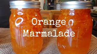 Easy Orange Marmalade Recipe amp Canning Tutorial with Just A Cook 845 [upl. by Bozovich208]