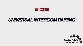 How To Video 20S  Universal Intercom Pairing [upl. by Charpentier]