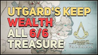 Utgards Keep Wealth All Treasure Chests Assassins Creed Valhalla [upl. by Sucramat]