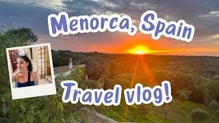 Menorca Travel Vlog [upl. by Immaj]