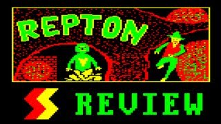 LGR  Repton  Acorn Electron Game Review [upl. by Yadnus]