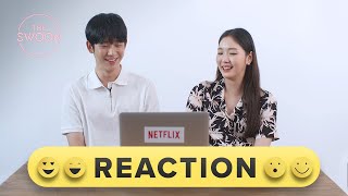 Kim Goeun and Jung Haein react to Tune in for Love highlights ENG SUB [upl. by Xuaeb584]