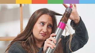 Dyson Air Wrap Review Warum haben die Föhn und Lockenstab kombiniert [upl. by Yokoyama]