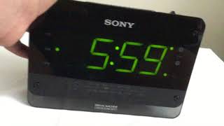 Sony ICFC414 Alarm Clock Review [upl. by Mattox476]