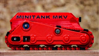 3D PRINTED RC MINI TANK [upl. by Derry177]