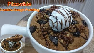 Eggless Pizookie  Skillet Cookie  Chocolate Cookie Dough Pudding by Neeta Bagree [upl. by Horne59]