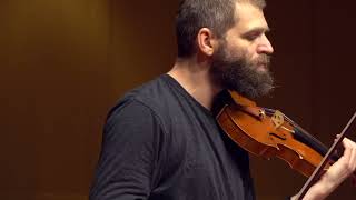 Johnny Gandelsman performs Olivia Davis new work for solo violin quotSteepedquot [upl. by Bridgette]