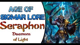 Age of Sigmar Lore Seraphon Daemons of Azyr [upl. by Amihc]