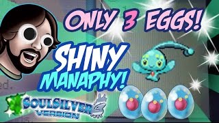 READ DESCRIPTION Shiny Manaphy Hatches After Only 3 Eggs [upl. by Kcirredal]