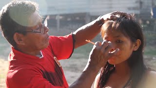 Ritual Ticuna de iniciação feminina mostra vitalidade da cultura indígena [upl. by Anaira]