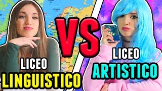 LICEO LINGUISTICO VS ARTISTICO [upl. by Kristopher]