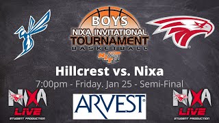 2024 Boys Nixa Invitational  SemiFinal  Hillcrest vs Nixa [upl. by Phyllys]