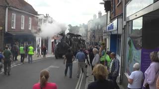 WW1 Haulage in Blandford  Great Dorset Steam Fair 2014 [upl. by Fagin]