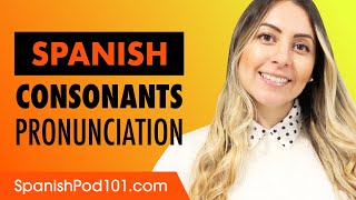 How to Pronounce Spanish Consonants  Spanish for Beginners [upl. by Ak972]