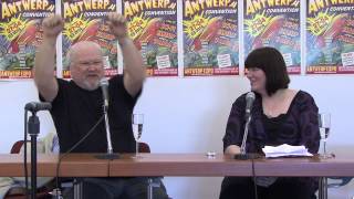 Colin Baker interview at Antwerp Convention 4 [upl. by Yrogiarc]