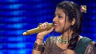 Hema Malinis song again in Indian idol S12 2021 Arunita Kanjilal mere naseeb me tu hai ki nahi [upl. by Aciria]