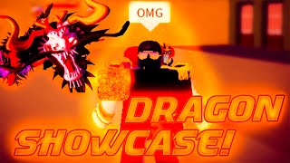 Dragon fruit showcase  Blox Fruits [upl. by Neenahs]