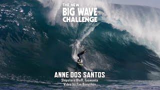 Anne Dos Santos at Shipsterns  Big Wave Challenge 202223 Contender [upl. by Anaitak]