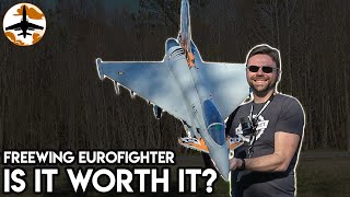 FINAL REVIEW  Freewing Eurofighter v3 90mm w Landing Tutorial [upl. by Lehcor516]