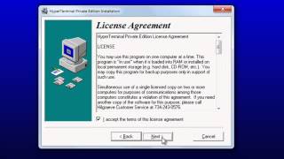 TISHITU Hyper Terminal Installation for windows 7810 [upl. by Pittel]