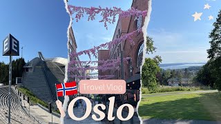 OSLO TRAVEL VLOG  exploring holmenkollen anker hotel tjuvholmen and the oslo tree [upl. by Auerbach]