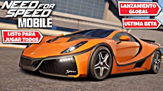 SE VIENEE NEED FOR SPEED MOBILE LANZAMIENTO GLOBAL Y BETA PARA JUGAR TODOS [upl. by Edalb]