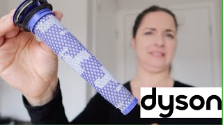 HOW TO CLEAN THE DYSON FILTER ON THE V6V7V8  DEEP CLEANING DYSON FILTER  INSTANT CLEAN WITH ME [upl. by Barboza638]