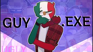 GUYEXE meme animation  Ft Countryhumans FlipaClipMediBang [upl. by Asilram]